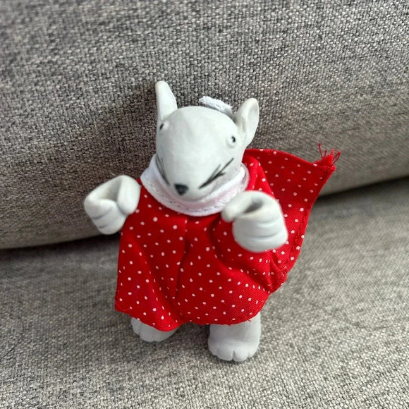Glazed Clay Mouse from Santa’s Workshop - Picture 1 of 4